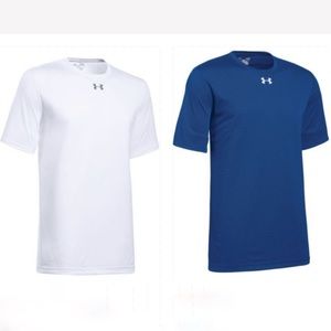 White & Navy Under Armour Drifit T Shirt Bundle